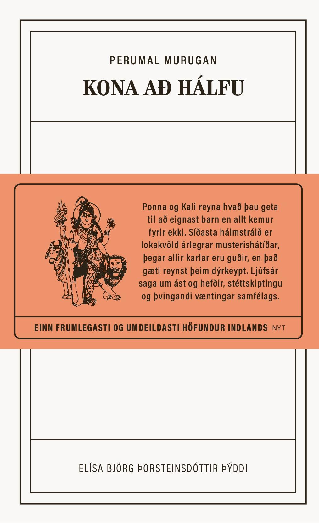 Front cover of Kona að hálfu